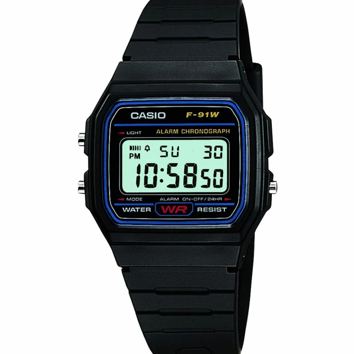 Casio Collection Unisex Digital Armbanduhr F-91W