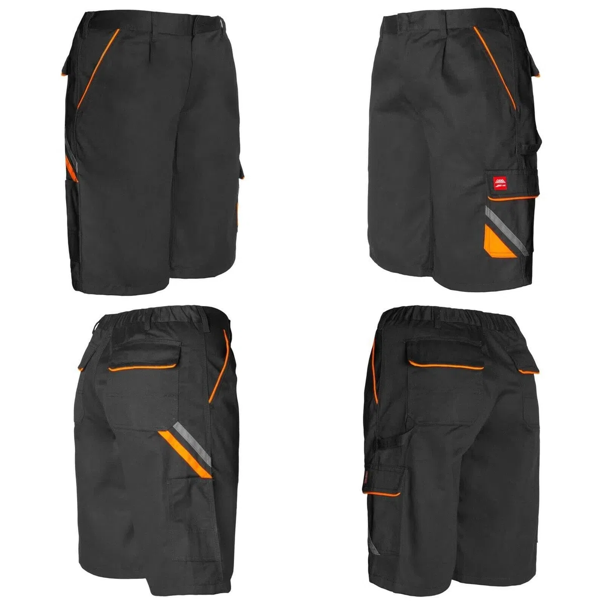 Art.Master Arbeitsshorts mit 6 Taschen und Stretchbund - Arbeitskleidung Männer robuste Kurze Hose Herren - Berufskleidung für Handwerk BAU Garten Industrie Lager Montage Azubis Hobby Kfz Werkstatt