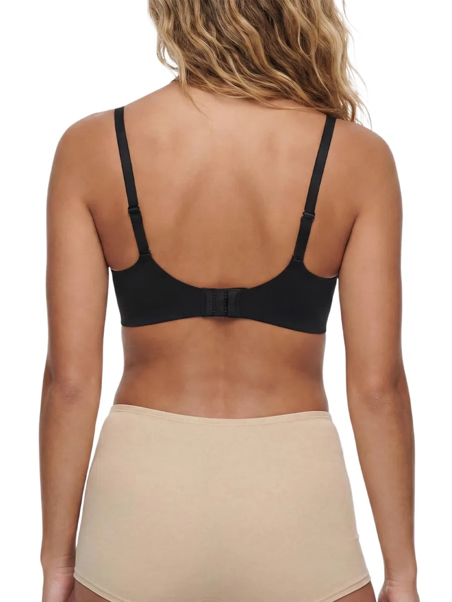 CFab Push-up BH Damen ohne Bügel, nahtlos mit herausnehmbaren Pads | Verstellbare Träger, weiches atmungsaktives Material und herausnehmbare Pads für bequemen Halt und glatte Looks