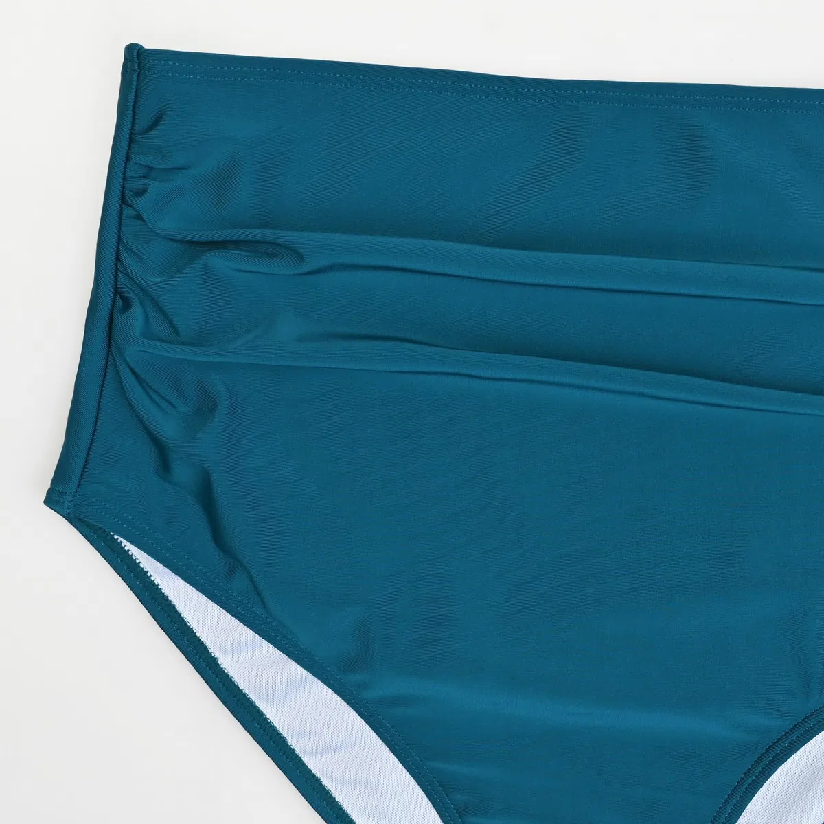 GINKANA Umstands-Bikini, zweiteiliger Badeanzug, Rüschen, hohe Taille, Umstands-Badeanzug, Sommer, Schwangerschafts-Bademode