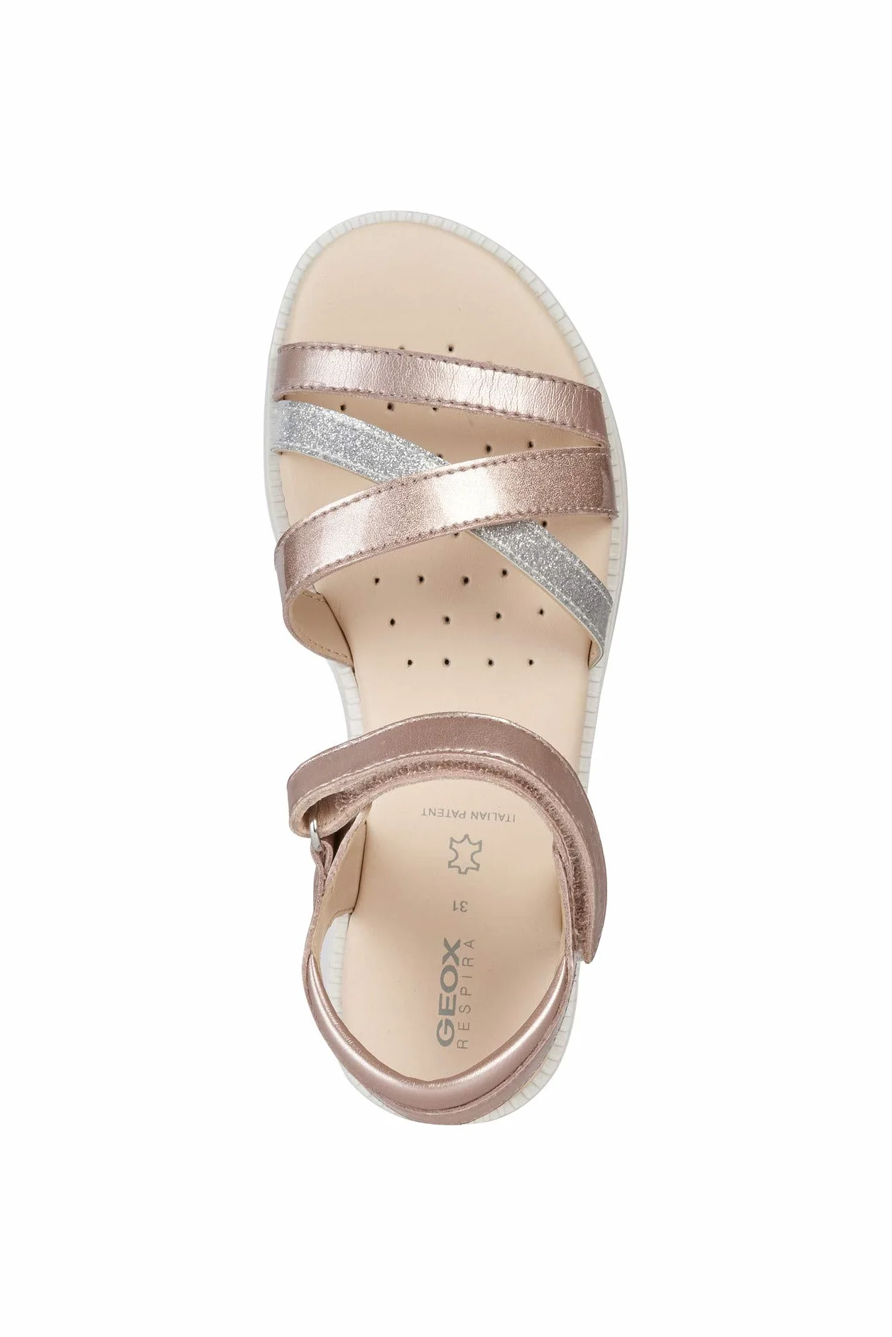 Geox J Sandal Karly Girl Mädchen offene Sandalen