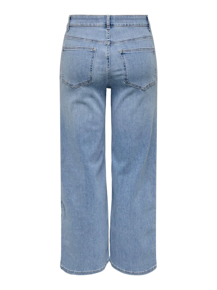 ONLY Female Jeans mit weitem Bein ONLMADISON Hohe Taille Weiter Beinschnitt Jeans | Jeans