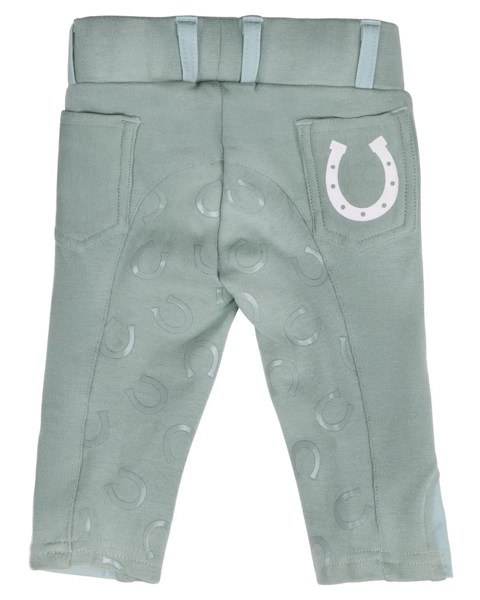 netproshop Baby und Kinder Reithose Bobby Vollbesatz Gr. 56-104, Kindergroesse:80, Farbe:Pistachio