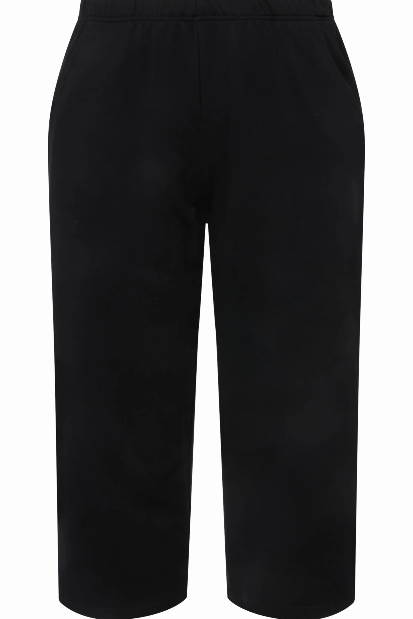 Ulla Popken Damen große Größen Übergrößen Plus Size 7/8-Jogginghose, gerades Bein, Elastikbund 641038