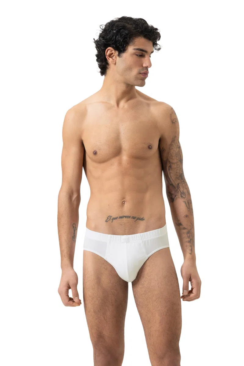 Mey Herren Slip: Hochwertiger Herren-Slip, Körpernahe Passform, Elastischer Komfortbund, Puristisches Design, Glänzende, veredelte Baumwolle, Serie 10 Out of 10