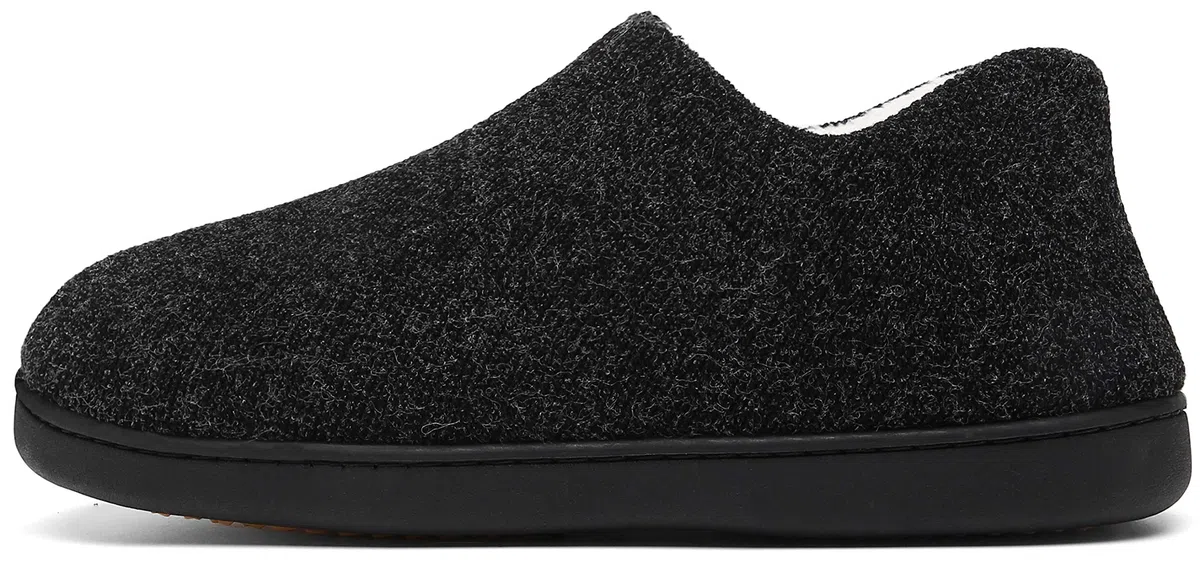 Mishansha Herren Winter Warme Hausschuhe Memory Foam Plüsch Pantoffeln,Gr.39-48