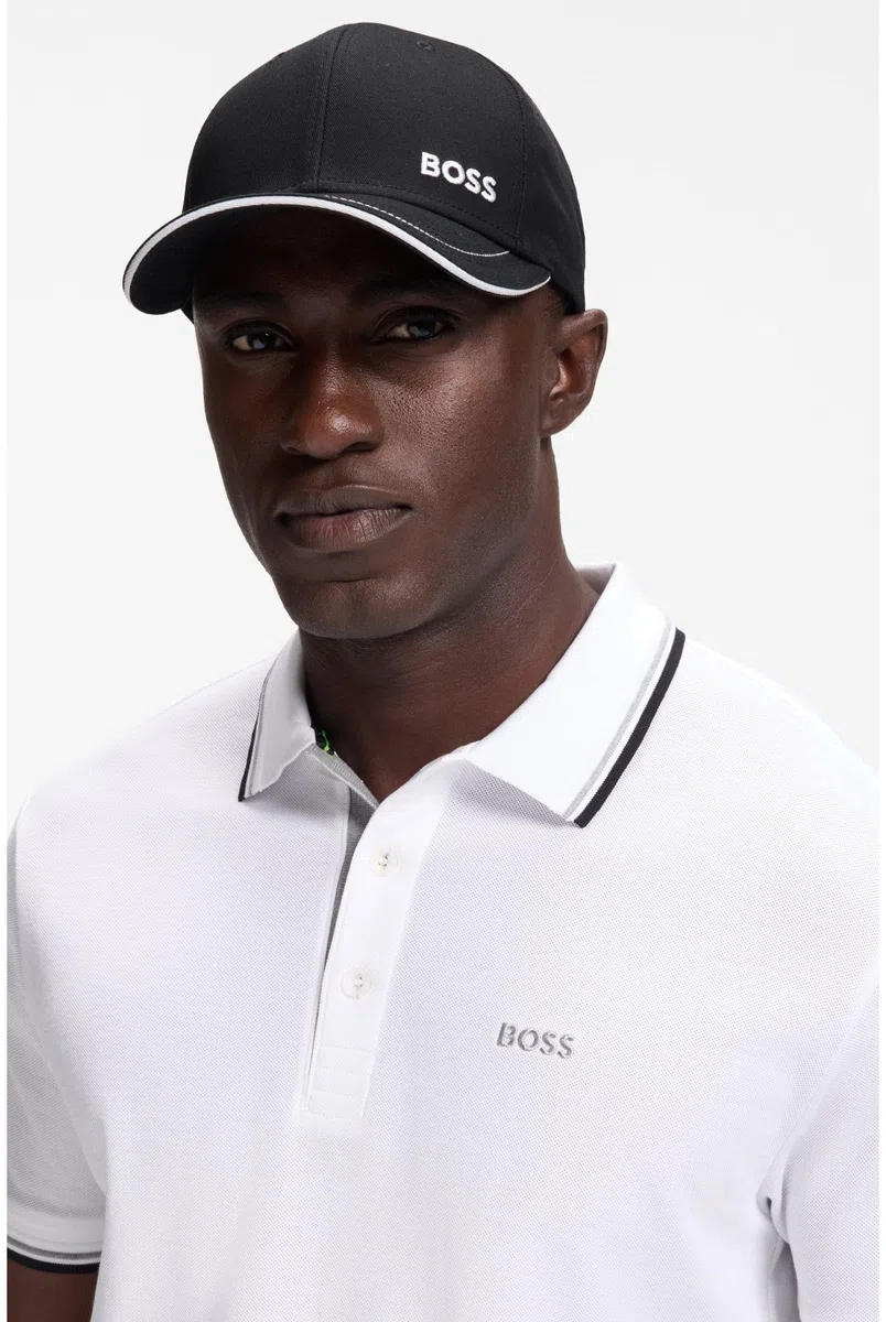 BOSS Herren Basecap Mütze Kopfbedeckung Kappe Baumwoll-Twill Cap-1