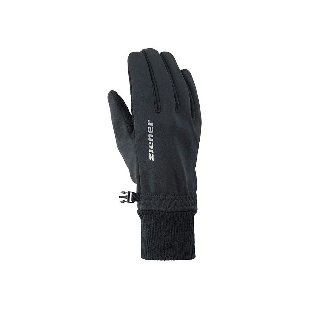 Ziener Erwachsene IDEALIST GWS Freizeit-/Funktions-/Outdoor-Handschuhe | atmungsaktiv, winddicht, Soft-Shell, schwarz