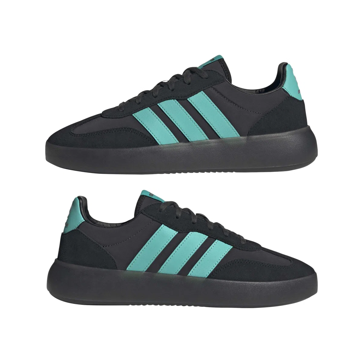 adidas Unisex Mercedes - Amg Petronas Formula One Team Barreda Decode Shoes, Carbon/Semi Mint Rush/Core Black, 39 1/3 EU