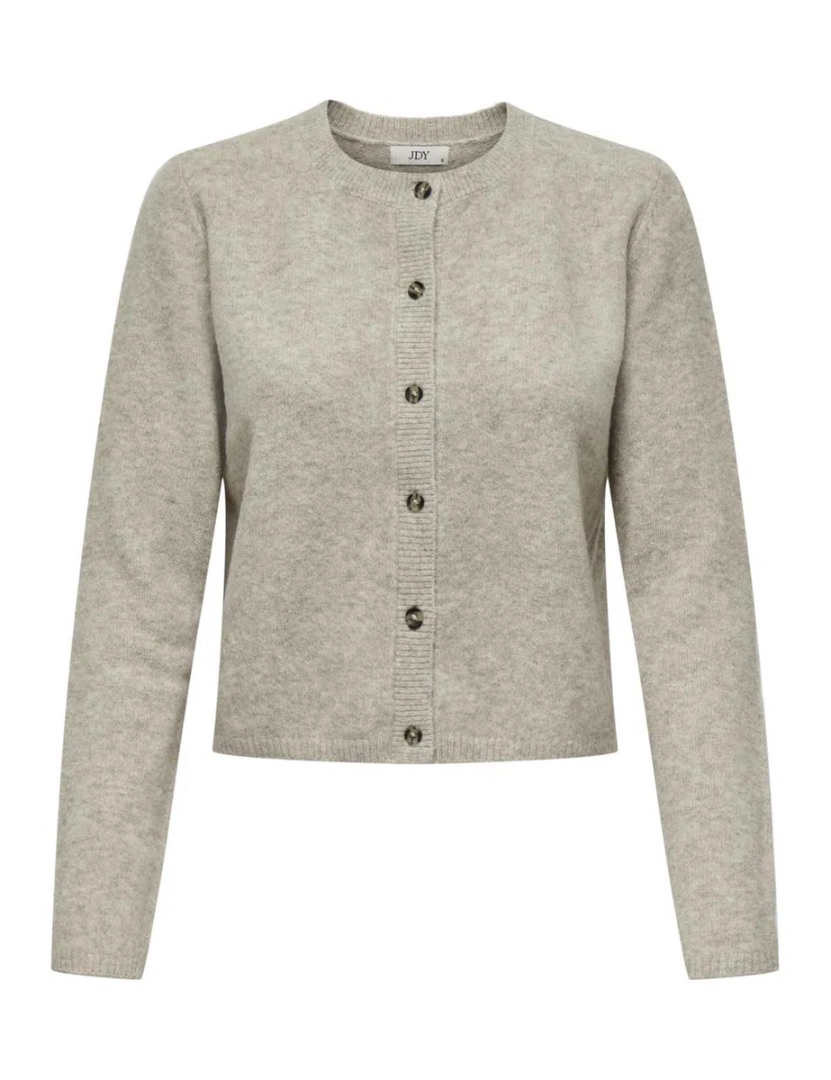 JDY Damen Feinstrickjacke JDYChloe Life leichte Damenjacke Cardigan Knopfleiste