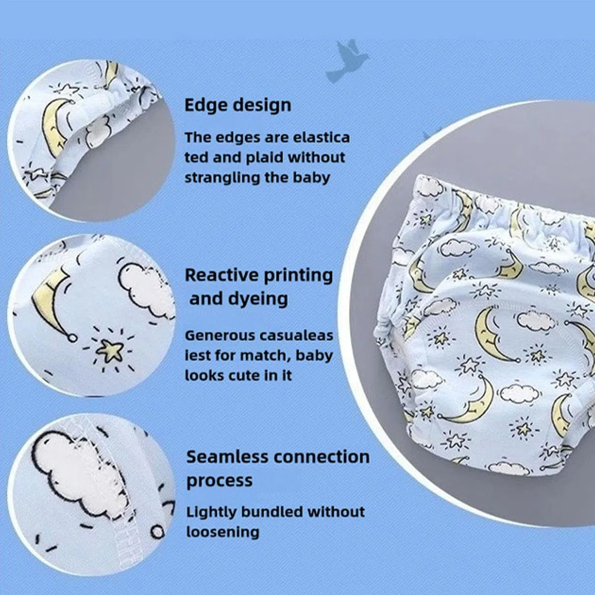 Training Pants, Trainingshose, Underwear-Potty Training Underwear, Leakproof for Boys and Girls (5pcs-c,M)