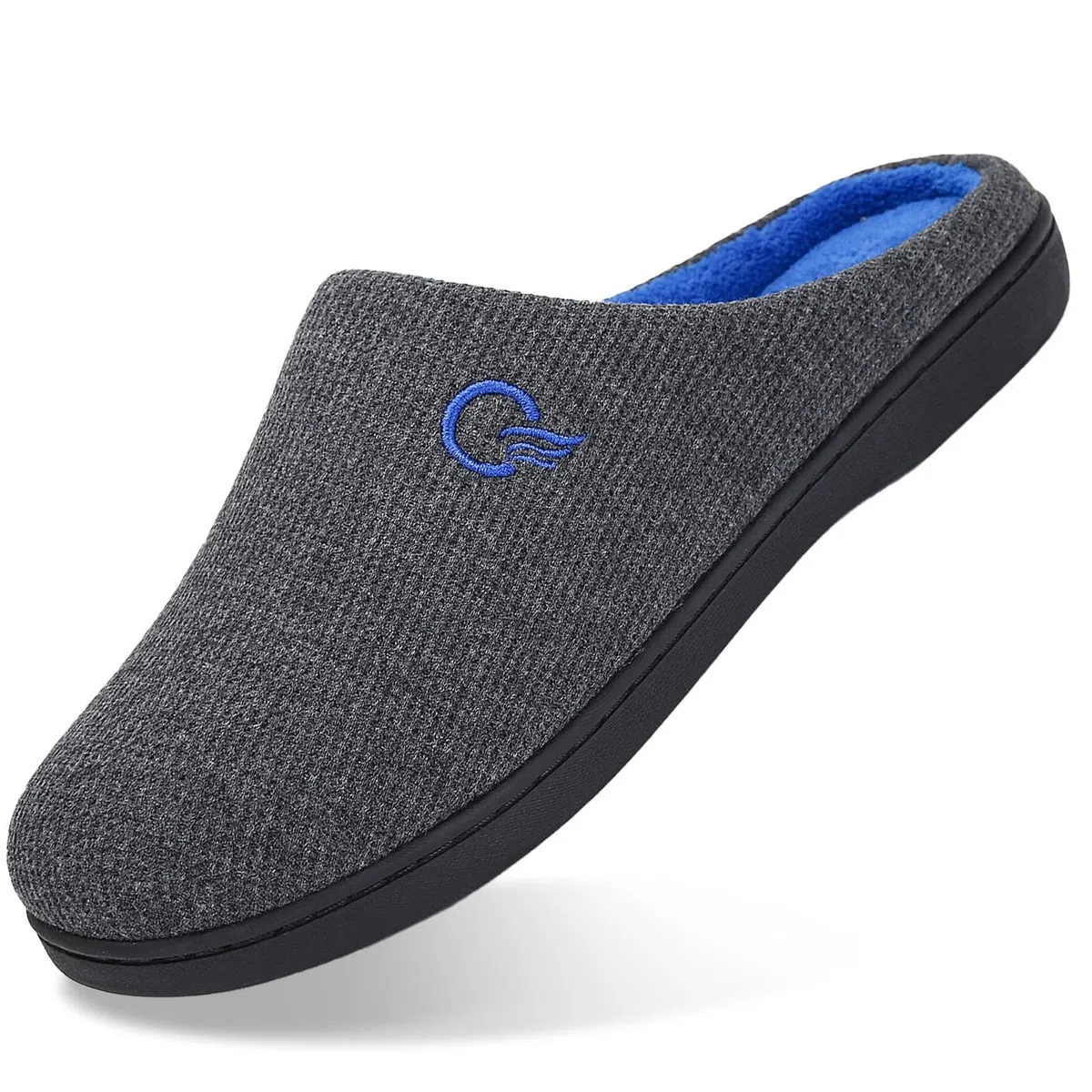 MISHANSHA Unisex Memory Foam Hausschuhe Herren Rutschfester Pantoffeln Männer Herbst Winter für Indoor & Outdoor