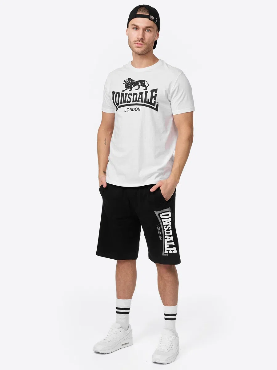Lonsdale Herren Sport Shorts Shorts Logo Jam