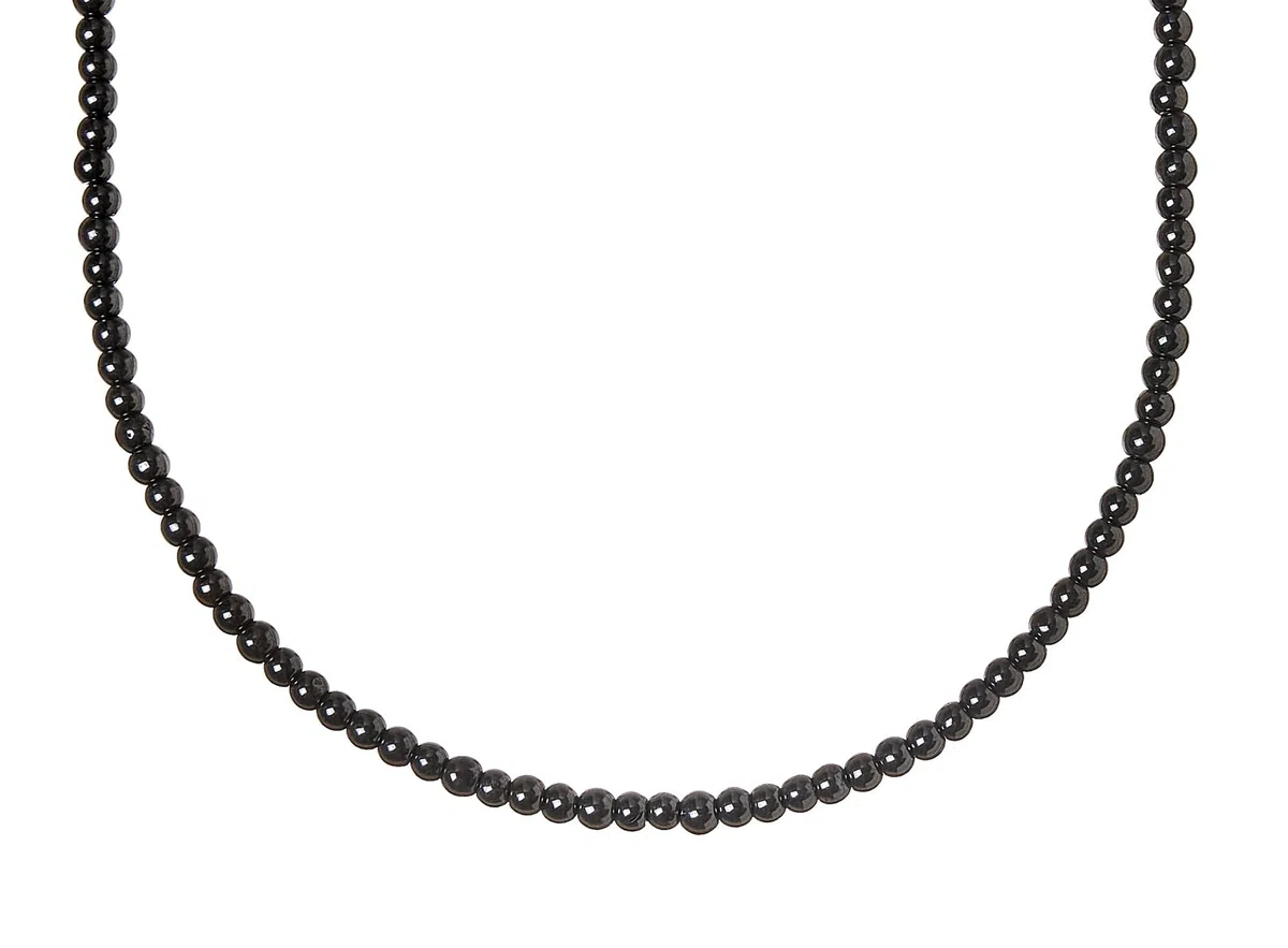 Generisch Kette - Edelstein Kette - Steinkette - 4mm Kugelkette - Edelstein wählbar