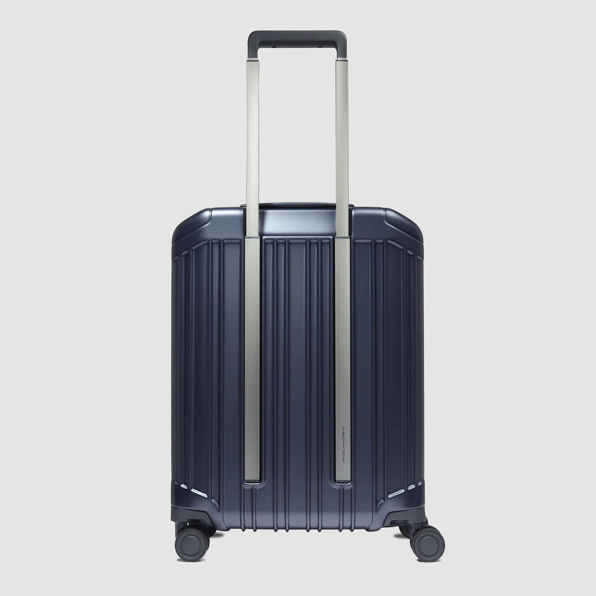 Piquadro - Kabinentrolley Hartschale 4 Rollen Polycarbonat-Unisex-Blau Matt | Robuste Schale, Elegant und Professionell, Teleskopgriff, Leicht, Geschäftsreisen