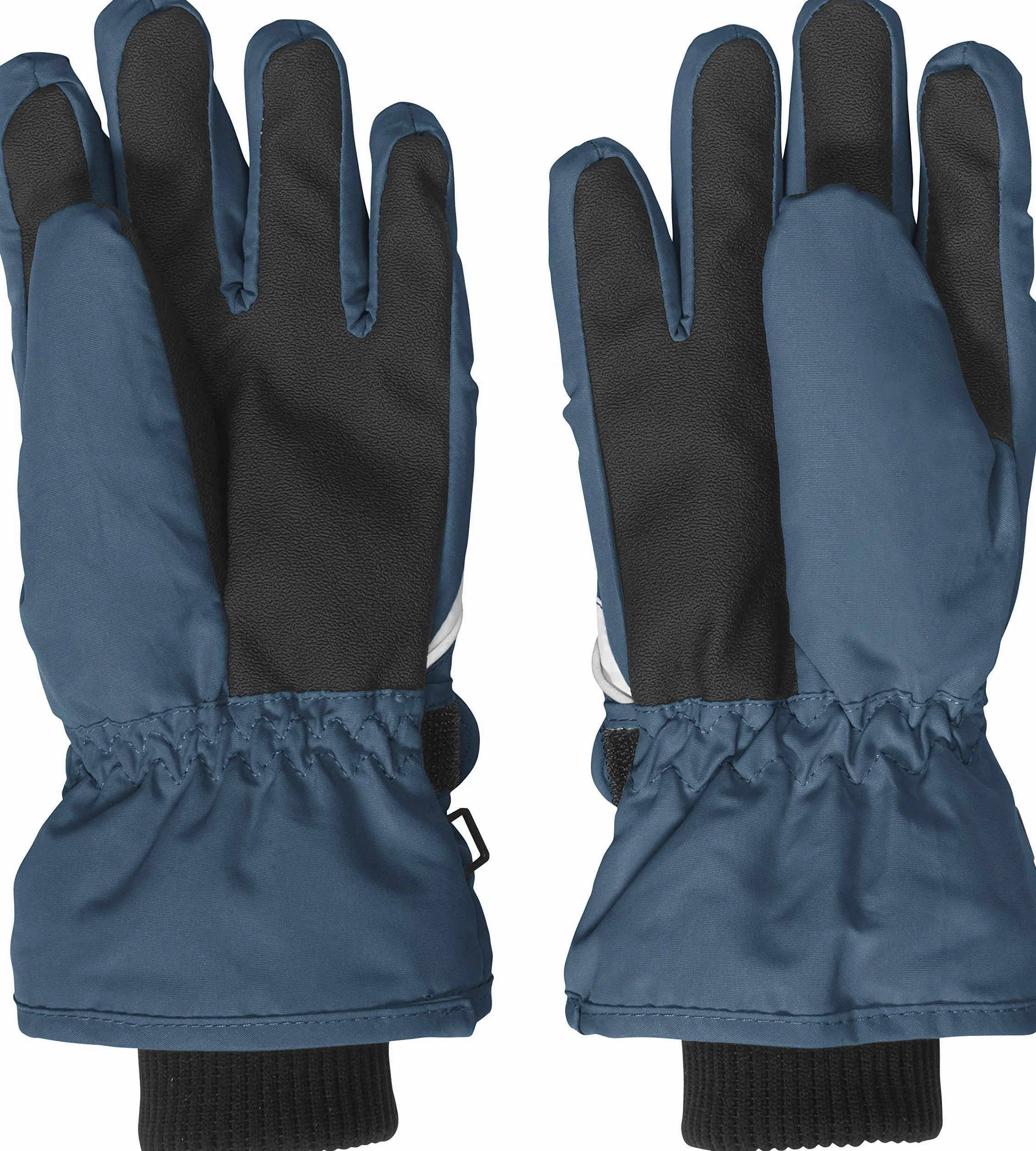 Playshoes Unisex Kinder Finger Winter-Handschuhe mit Klettverschluß