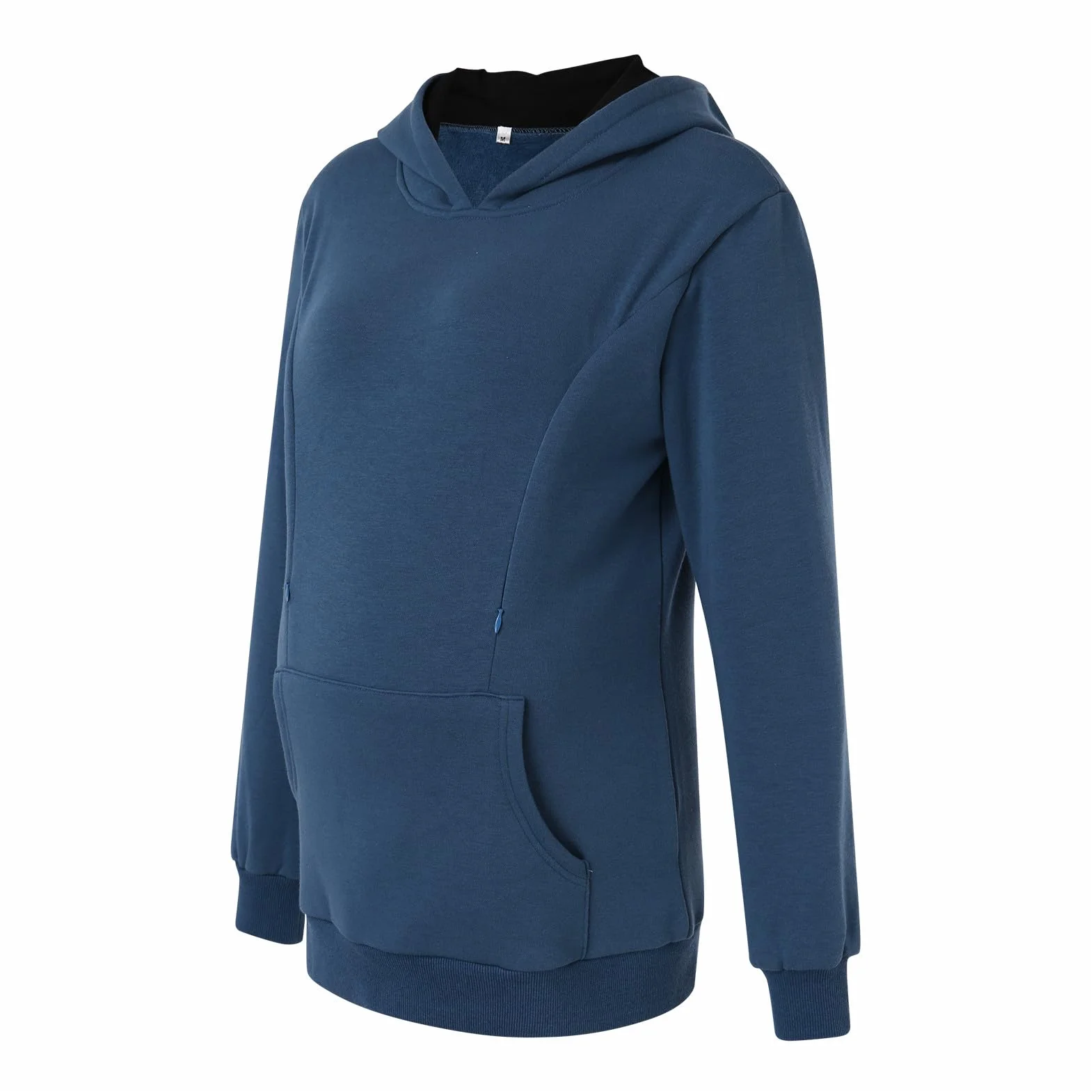 Damen Still-Hoodie Sweatshirt Langarm Stillen Umstands-Tops Freizeitkleidung Stillpullover Stilloberteil Umstandsmode Hoodie Sweatshirt zum Stillen Winter Warme Wattierter Pullover