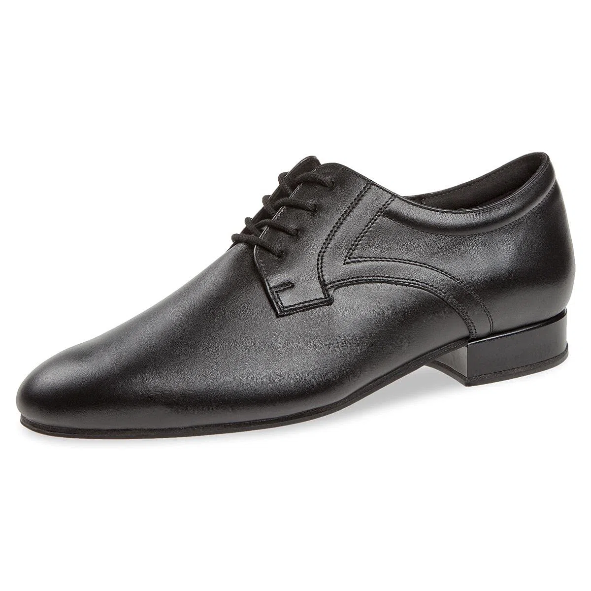 Diamant Herren Tanzschuhe 085-025-028-V - Leder Schwarz - Weit - 2 cm Standard-Absatz - VarioSpin Sohle - Made in Germany