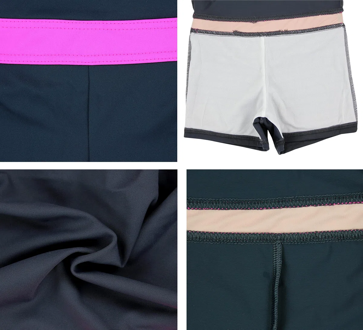 Aquarti Mädchen Badeanzug – Sport Badeanzug Mädchen mit Bein und Racerback, Chlorresistent