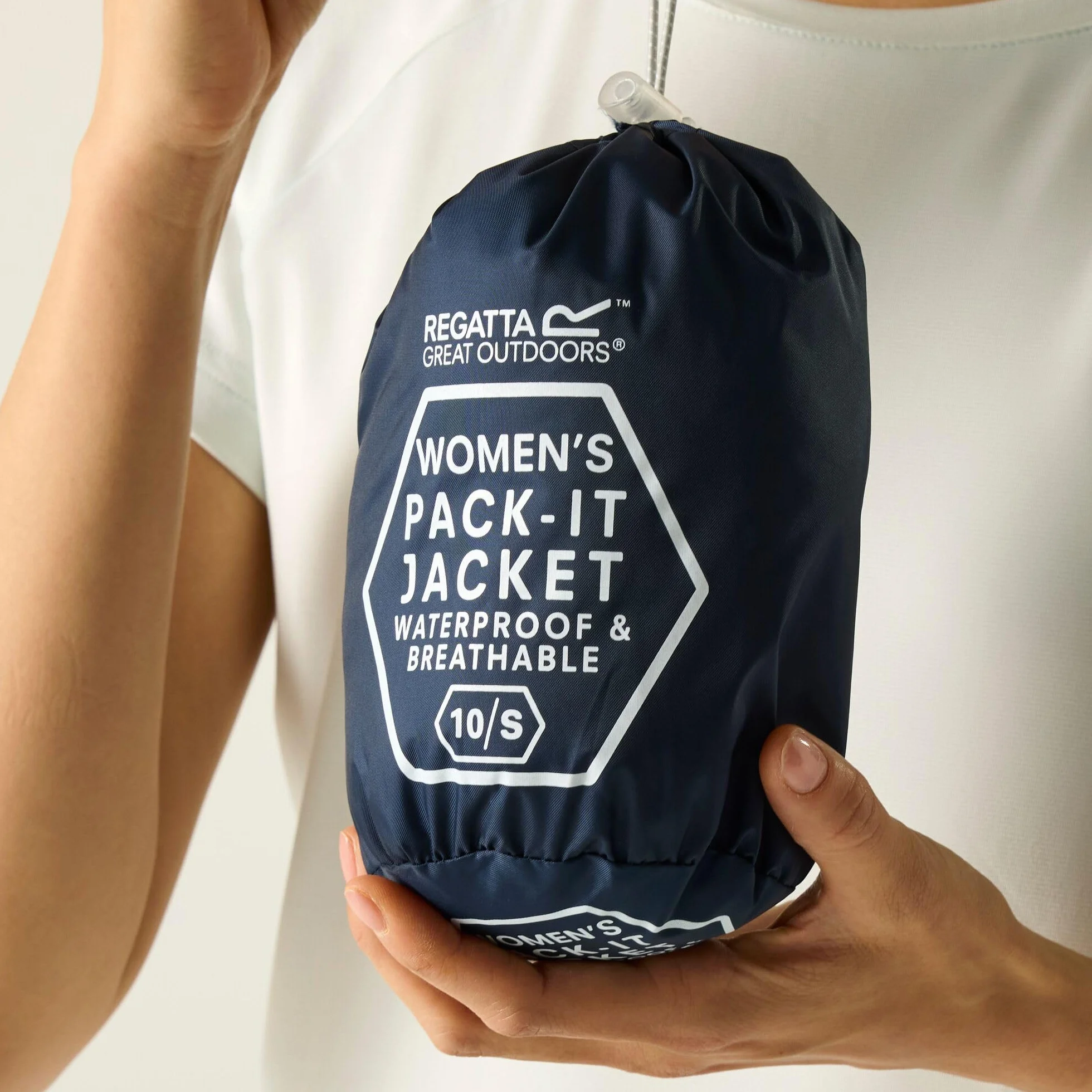Regatta Damen Pack it III wasserdichte Shell Jacke