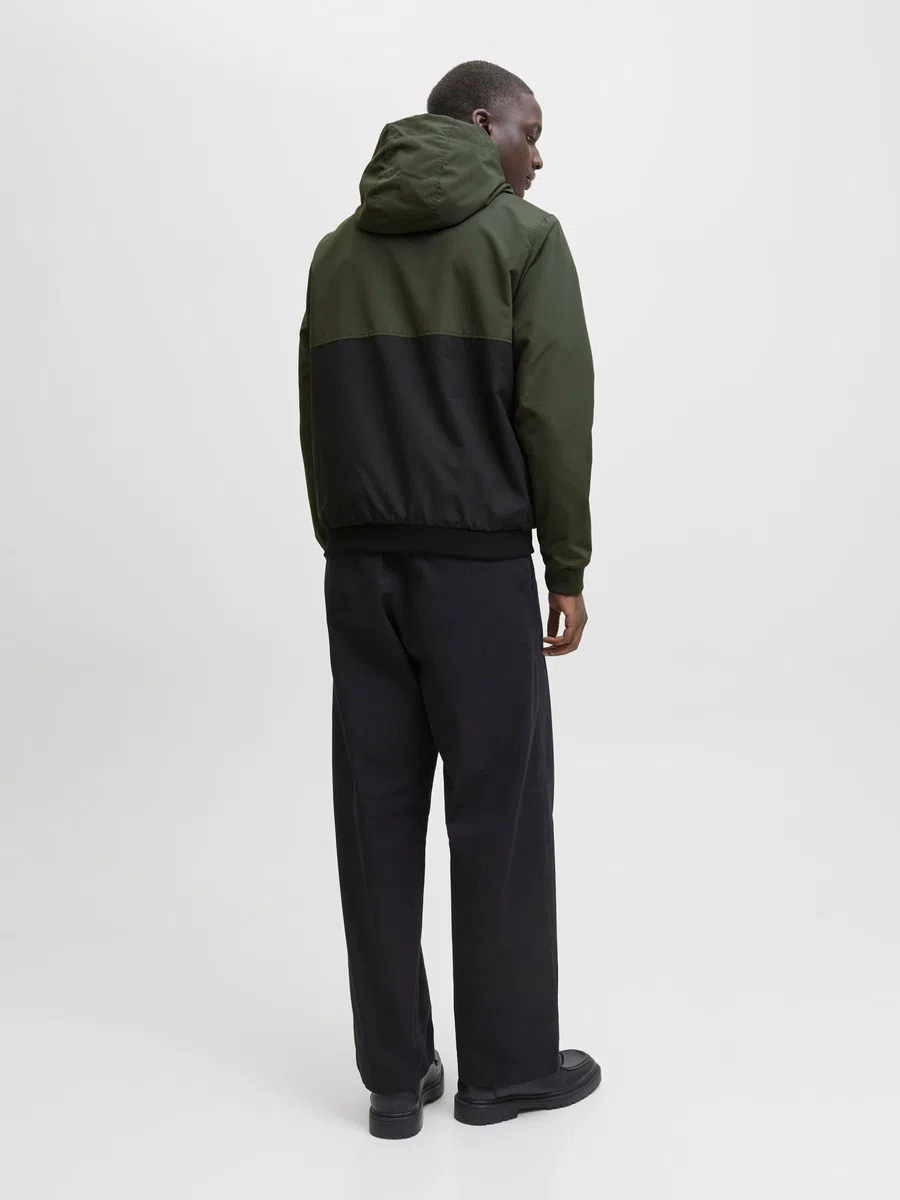 JACK & JONES Herren Jjerush Hood Bomber Noos Pls Bomberjacke