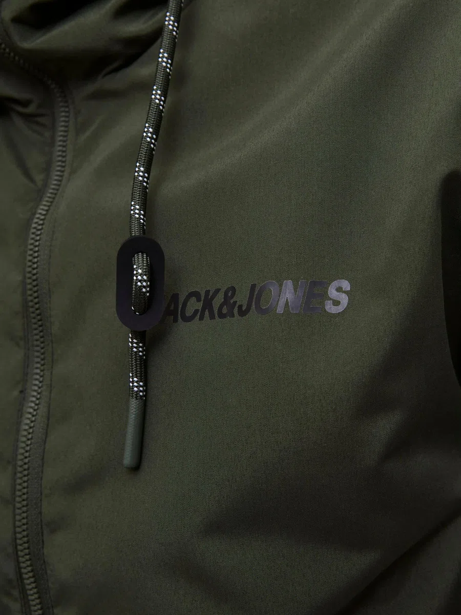 JACK & JONES Herren Jjerush Hood Bomber Noos Pls Bomberjacke