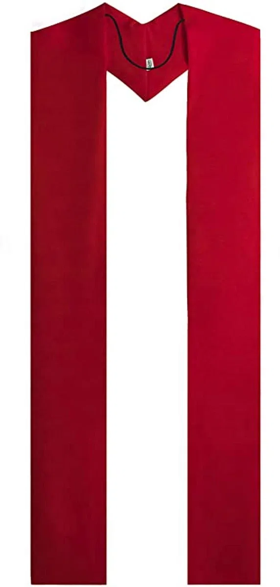GraduatePro Klerus Gestohlen Stola Reversibel Priester Kirche Chor Priester Stahl Schärpe 239cm 4 Farben