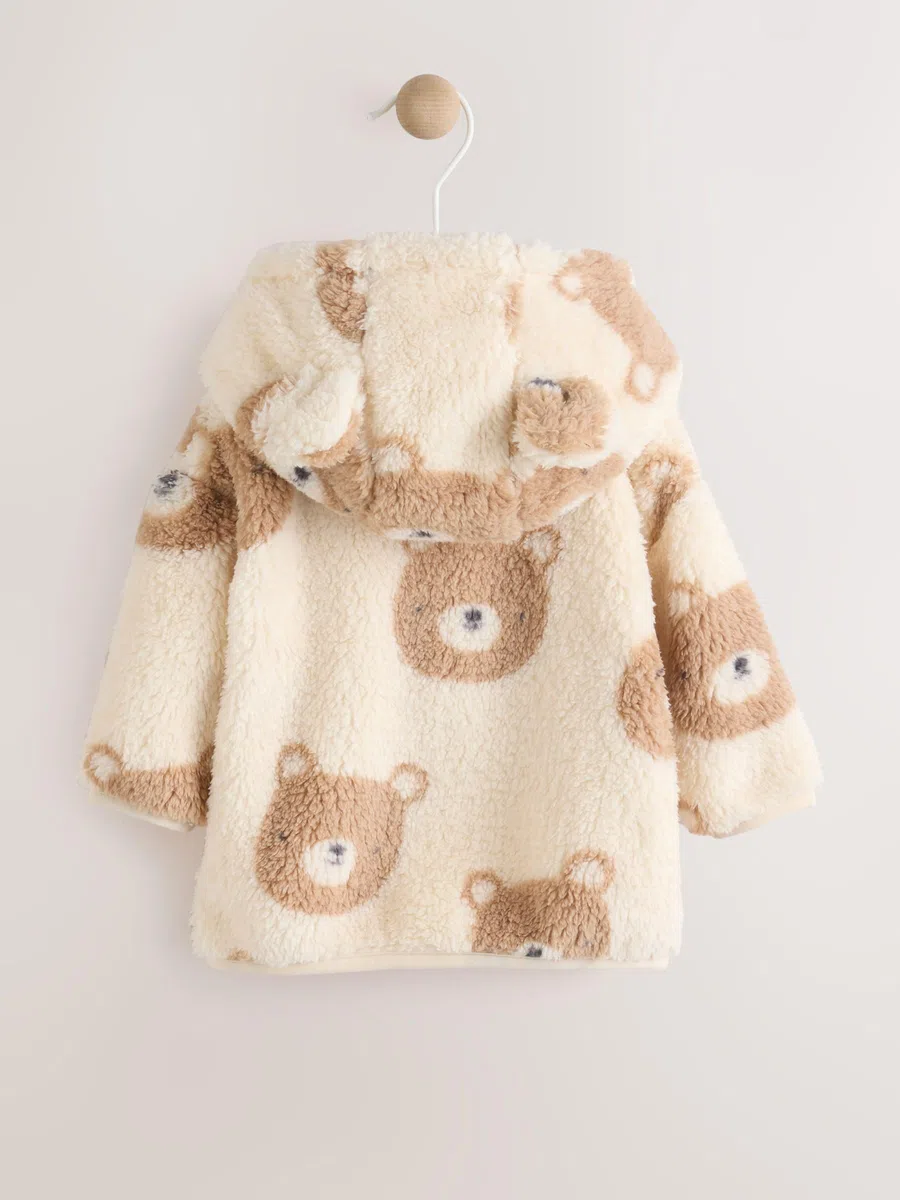 NEXT Baby Jungen Fleece-Jacke mit Reißverschluss