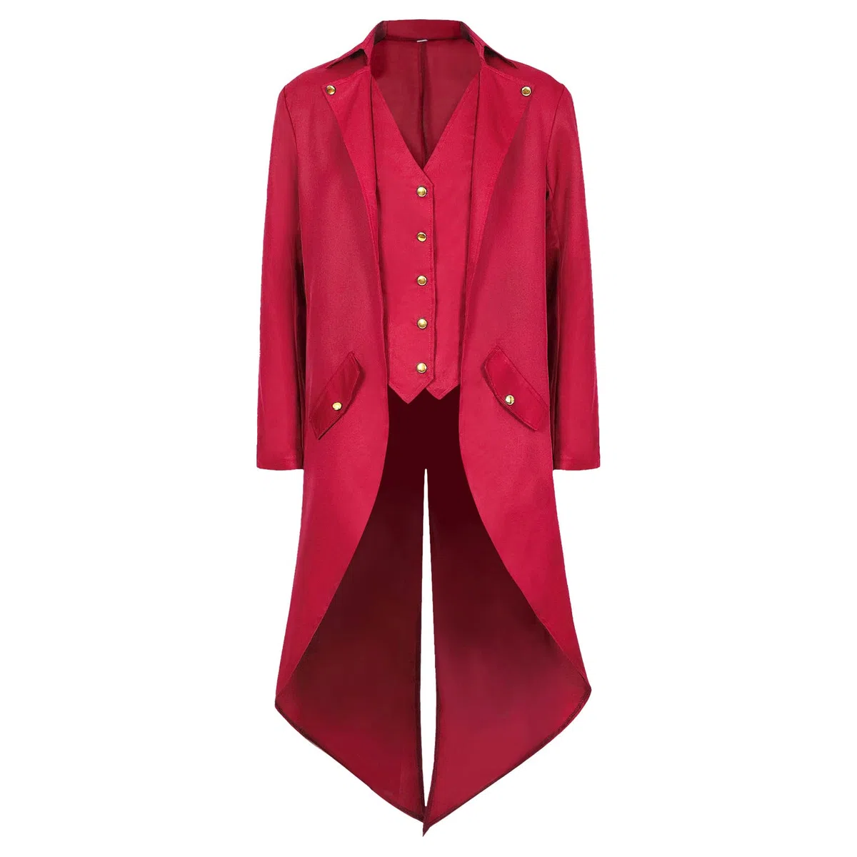 Retro Kinder Tailcoat, Steampunk Vintage Frack Kinder Jacke, für Karneval, Maskerade & Halloween Party