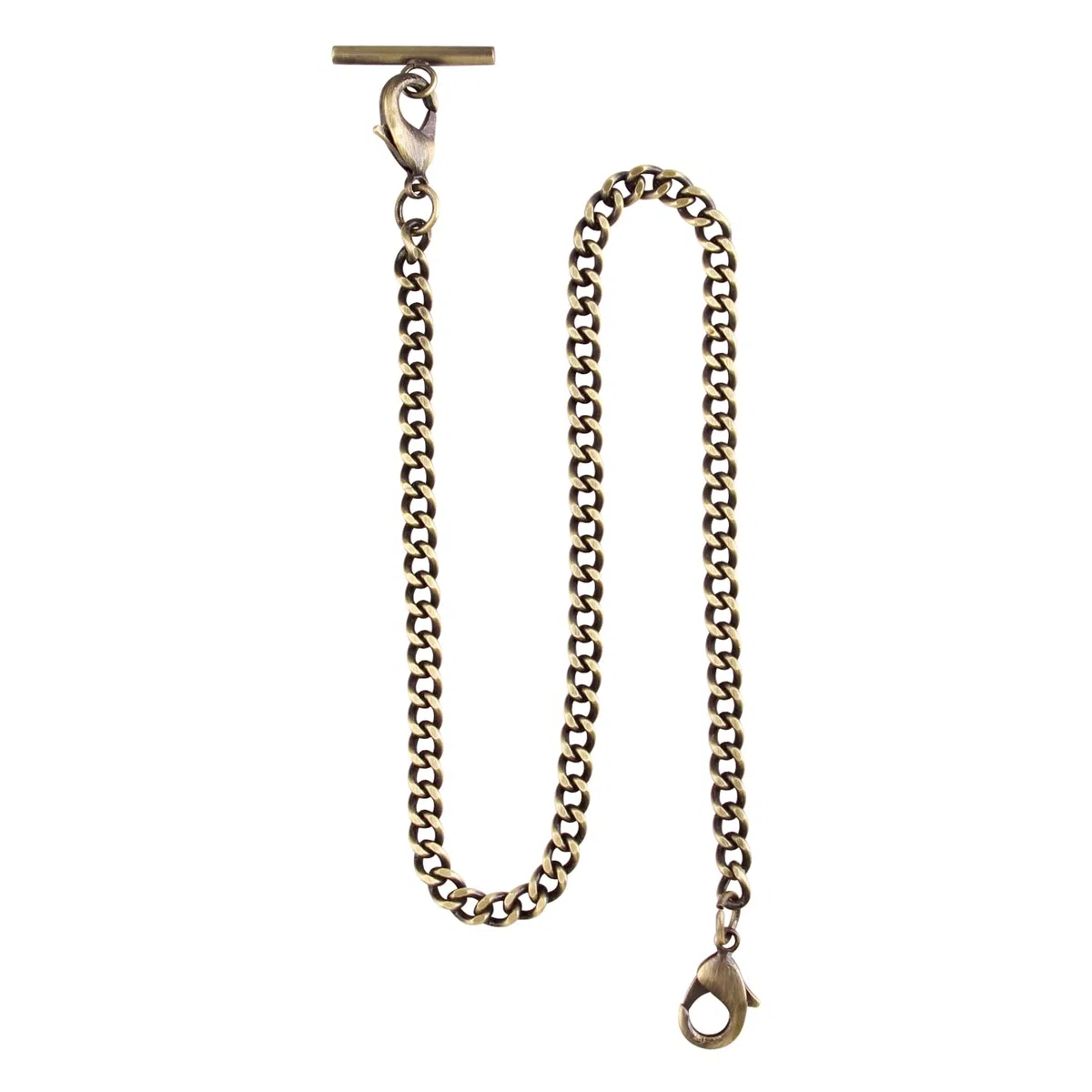 Taschenuhrkette Albert Albert T Kette antike T Wand Uhrenkette Einzelkette Weste Ledergürtel